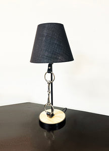 Snaffle Bit Table Lamp, Horse Decor