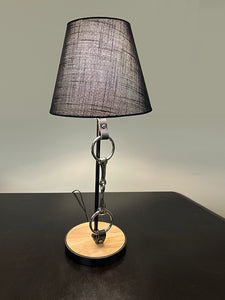 Snaffle Bit Table Lamp, Horse Decor