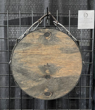 Load image into Gallery viewer, 16" Sweet Iron Driving Bit leather mirror