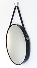 Load image into Gallery viewer, 16" Leather Strap Mirror