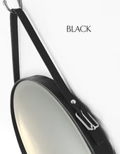 Load image into Gallery viewer, 18" Leather Strap Mirror