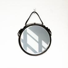 Load image into Gallery viewer, 10&quot; Horse Curb Bit Leather Strap Mirror