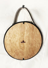 Load image into Gallery viewer, 12" Black and  White Strap Handle Mirror