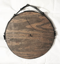 Load image into Gallery viewer, 16" Noire Snaffle Bit Leather Mirror, All Black