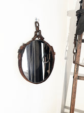 Load image into Gallery viewer, 12" Rust and Hook Mirror