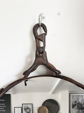 Load image into Gallery viewer, 12" Rust and Hook Mirror
