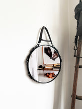 Load image into Gallery viewer, 16" Leather Horse Halter Strap Mirror