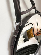Load image into Gallery viewer, 16" Leather Horse Halter Strap Mirror