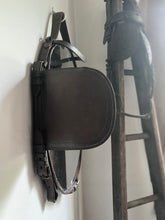 Load image into Gallery viewer, 18" Horse Harness Leather Blinder Mirror