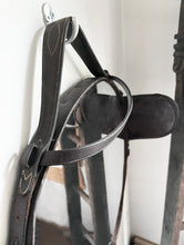 Load image into Gallery viewer, 18" Horse Harness Leather Blinder Mirror