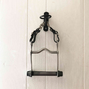 Toilet roll holder or tea towel hanger horse bit easy hanging