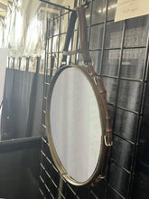 Load image into Gallery viewer, 16" Leather Horse Halter Strap Mirror