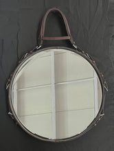 Load image into Gallery viewer, 16" Leather Horse Halter Strap Mirror