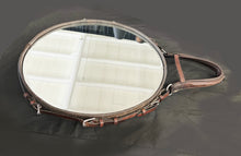 Load image into Gallery viewer, 16" Leather Horse Halter Strap Mirror