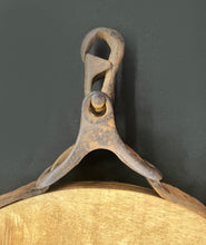 Load image into Gallery viewer, 12" Rust and Hook Mirror