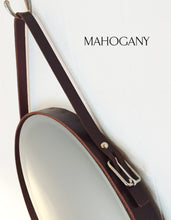 Load image into Gallery viewer, 18" Leather Strap Mirror