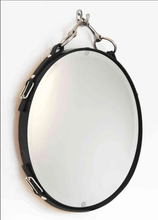 Load image into Gallery viewer, 28&quot; Snaffle Circle Mirror wall horse decor