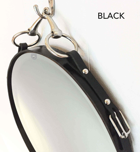 28" Snaffle Circle Mirror wall horse decor