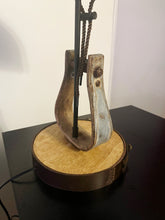 Load image into Gallery viewer, Western Stirrup Table Lamp western lamp cowboy cowgirl