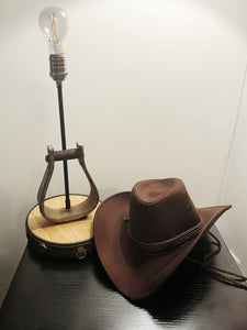Western Stirrup Table Lamp western lamp cowboy cowgirl