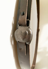 Load image into Gallery viewer, 12" x 16" Oval Bronze Bridle Mirror, Half Cheek Snaffle Bit horse decor