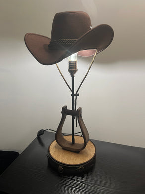 Western Stirrup Table Lamp western lamp cowboy cowgirl