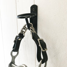 Load image into Gallery viewer, Equestrian Bit Toilet Roll Holder / Tea Towel Hanger, Bath or Kitchen – Curb Bit Horse Decor Gift