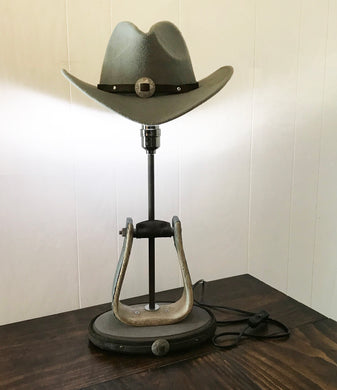Western Stirrup Table Lamp