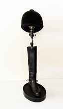 Load image into Gallery viewer, English Riding Boot Table Lamp, Horse Decor Lighting